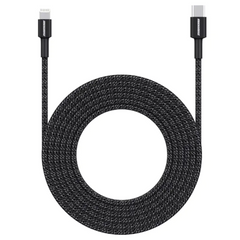 Rockrose USB-C to Lightning MFI Cable Liberty, 20Watts, 2Mm, Black - Liberty CL2