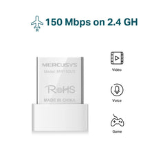 MERCUSYS MW150US N150 Wireless Nano USB Adapter