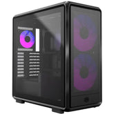 Cooler Master black ARGB cases MASTERFRAME 600 Mesh ATX Mid Tower Tempered Glass