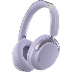 Monster Persona 3rd Anc Aive Noise Cancelling Headphones, Over Ear Wireless Headphone Bluetooth With Mic, 70 Hours Playtime Bluetooth Headphones, Foldable Comfort Lightweight Headphone For Travel Purple