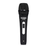 Weisre M-6900 Wired Unidirectional Dynamic Microphone Use With 6.35mm Plug–Black