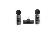 Boya By V2 Ultracompact 2.4ghz Wireless Microphone System For Iphone (two Mic)