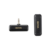 BOYA BY-WM3T2 2.4GHz AUX 3.5mm Wireless Microphone System (One Mic)