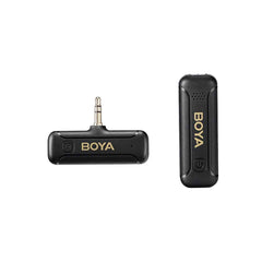BOYA BY - WM3T2 2.4GHz AUX 3.5mm Wireless Microphone System (One Mic) with microphones