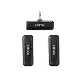 BOYA BY-WM3T2 2.4GHz AUX 3.5mm Wireless Microphone System (Two Mic)