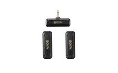 Boya By Wm3t2 2.4ghz Aux 3.5mm Wireless Microphone System (two Mic)