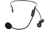 Anti Noise Wired Head Microphone Screw Plug 3.5mm For Tv Presenters, Stage Performances - CompuMe