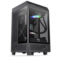 Thermaltake The Tower 100 Mini Tower Tempered Glass M Itx Case Black