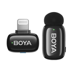 Boya Mini 16 Wireless Lavalier Microphone For Iphone, Ai Voice Change, Noise Reduce, 6h Battery Life & 328ft Range Lapel Mic For Vlogging Video Youtube Podcast Tiktok
