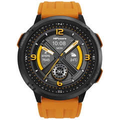 HiFuture MIX 3 Smart Watch, 1.43" AMOLED Display, Powered by Dual Core Processor & Syntra AI, 100+ Sports Modes Heart Rate & Oxygen Tracking, 3ATM Waterproof, up to 10 days daily use - Orange