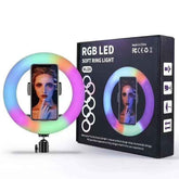 33CM LED Selfie Light Ring Multi-function Dimmable Light Ring