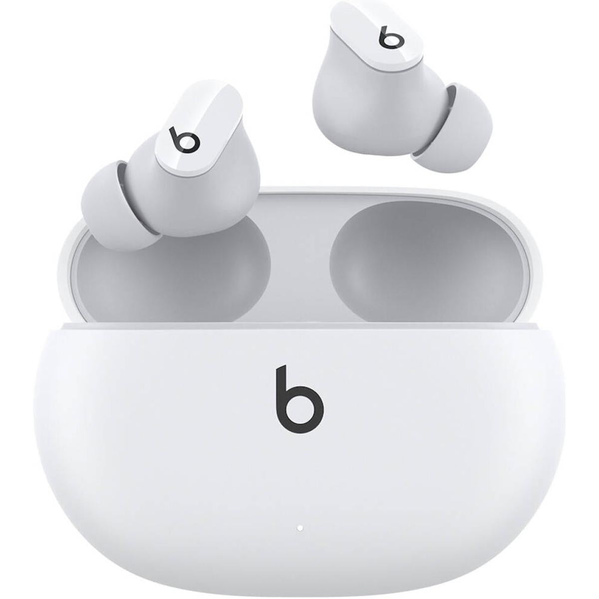 Beats Studio Buds True Wireless Noise Cancelling Earbuds Compatible With Apple & Android, Built In Microphone, Ipx4 Rating, Sweat Resistant Earphones, Class 1 Bluetooth Headphones White - CompuMe Beats Studio Buds True Wireless Noise Cancelling Earbuds Compatible With Apple & Android, Built In Microphone, Ipx4 Rating, Sweat Resistant Earphones, Class 1 Bluetooth Headphones White - CompuMe
