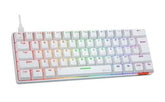 Meetion MK005 Hestia RGB 60% Mechanical Gaming Keyboard White with wired