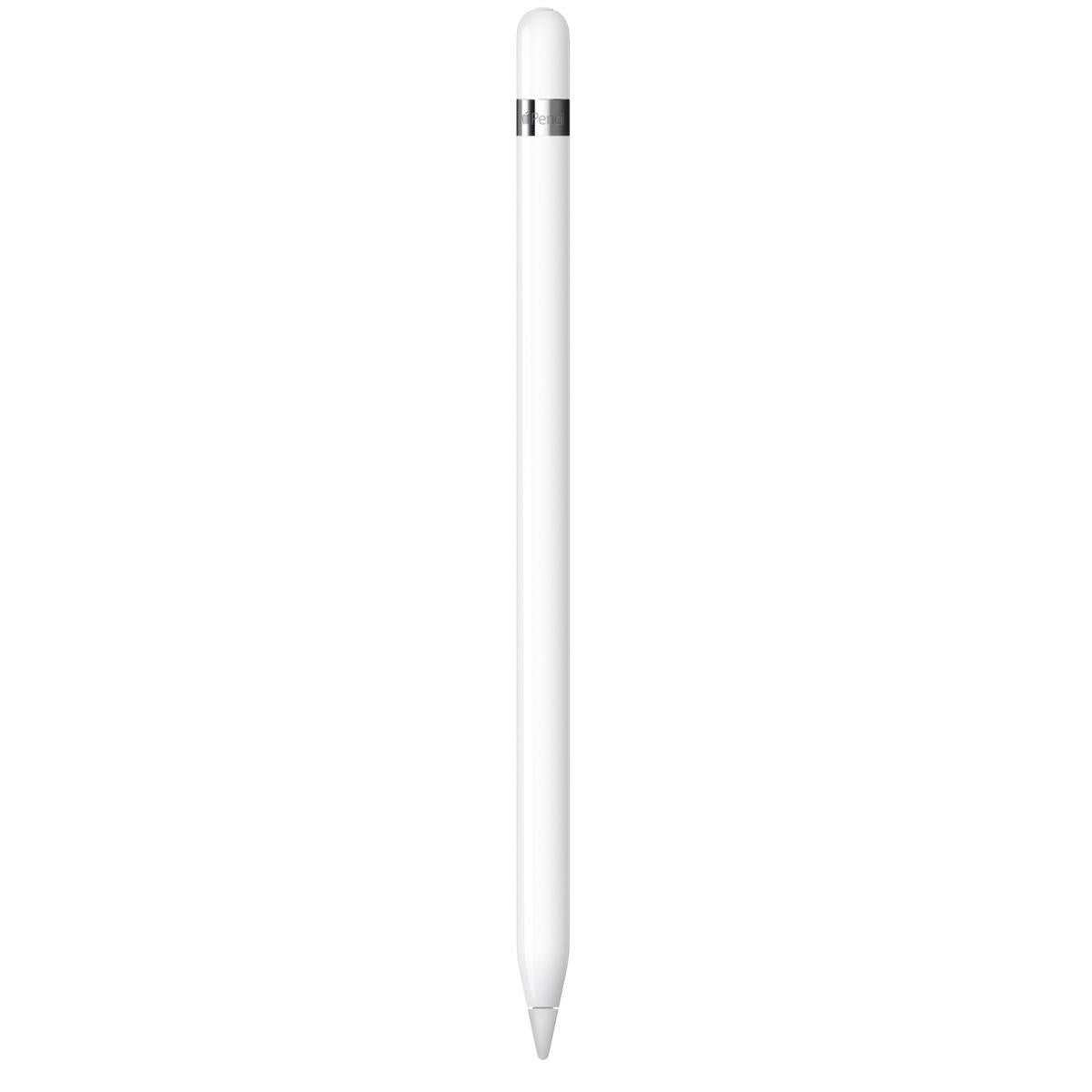Apple Pencil -1st Generation- Bluetooth, Lightning connector, Magnetically Attached Cap - White - MQLY3ZM-A -