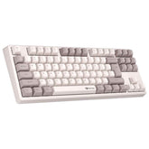 Meetion MK14 Tri Mode 87 Key Connection RGB Wireless Mechanical Gaming Keyboard -White