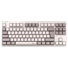 Meetion MK14 Tri Mode 87 Key Connection RGB Wireless Mechanical Gaming Keyboard - White