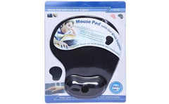 Mouse Pad With Gel Wrist Support