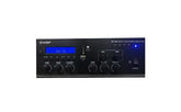 Aisp Mp 260 2 Zones Mixer Amplifier with USB/bt/fm/aux/sd 60w with audio