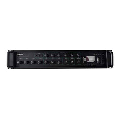 AISP MP-6450S 6 Zones Mixer Amplifier with MP3/USB/BT/SD/ECHO/AUX 450W