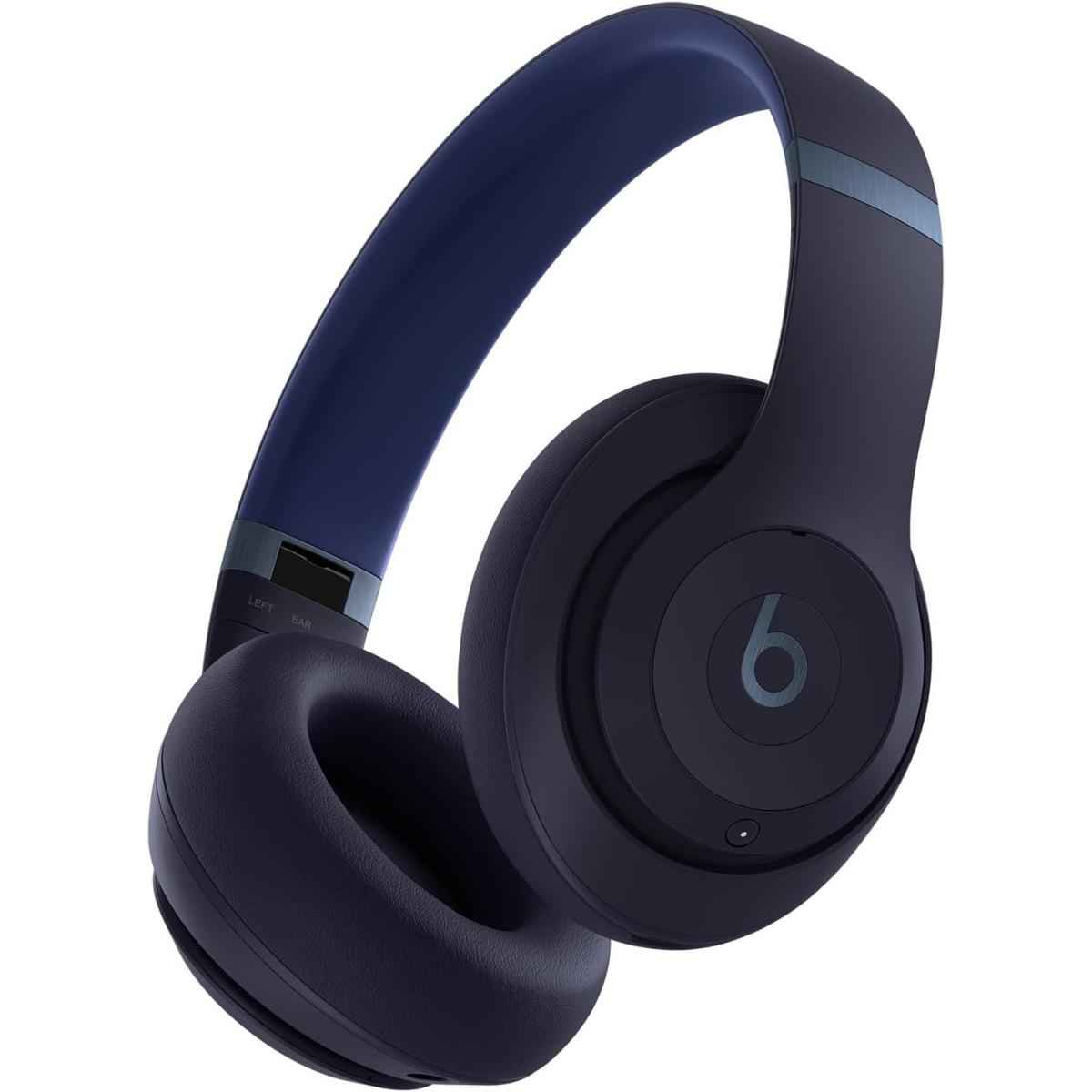 Beats Studio Pro Premium Wireless Over Ear Headphones Up To 40 Hour Battery Life, Aive Noise Cancelling, Usb C Lossless Audio, Apple & Android Compatible Navy