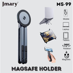 Jmary MS - 99 3 in 1 Magentic Aluminum Laptop Stand Holder, Size(181*58*19.6mm). MS99