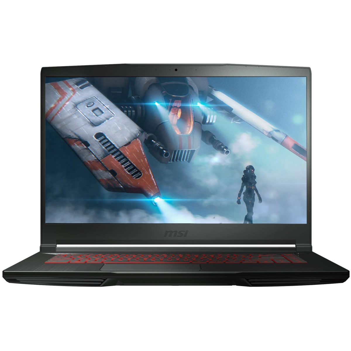 MSI GF63 Thin Gaming Laptop 15.6 FHD 144Hz IPS, 12Gen Intel Core i5-12450H, Nvidia RTX 2050 4GB GDDR6, 8GB DDR4 RAM, M.2 512GB - Black - B12UCX -