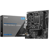 MSI PRO H610M-S, Intel 14th 13th 12th Series, LGA 1700/DDR4/PCIe 4.0/1xM.2 - mATX Gaming MotherBoard | MSI PRO H610M-S | - CompuMe
