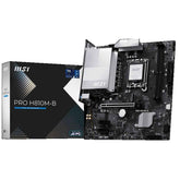 MSI PRO H810M-B, Intel Core Ultra (Series 2), LGA 1851/DDR5/PCIe 5.0/1xM.2 - mATX Gaming MotherBoard | PRO H810M-B |