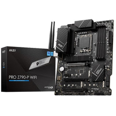 MSI PRO Z790 - P WIFI (WiFi 6E), Intel 13th 12th Series, LGA 1700/DDR5/PCIe 5.0/4xM.2 - ATX Gaming MotherBoard