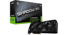 MSI GeForce RTX 5070 Ti 16G SHADOW 3X OC – 16GB GDDR7 Graphics Card