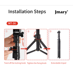 Jmary MT-36 portable Selfie Stick Tripod 67inch