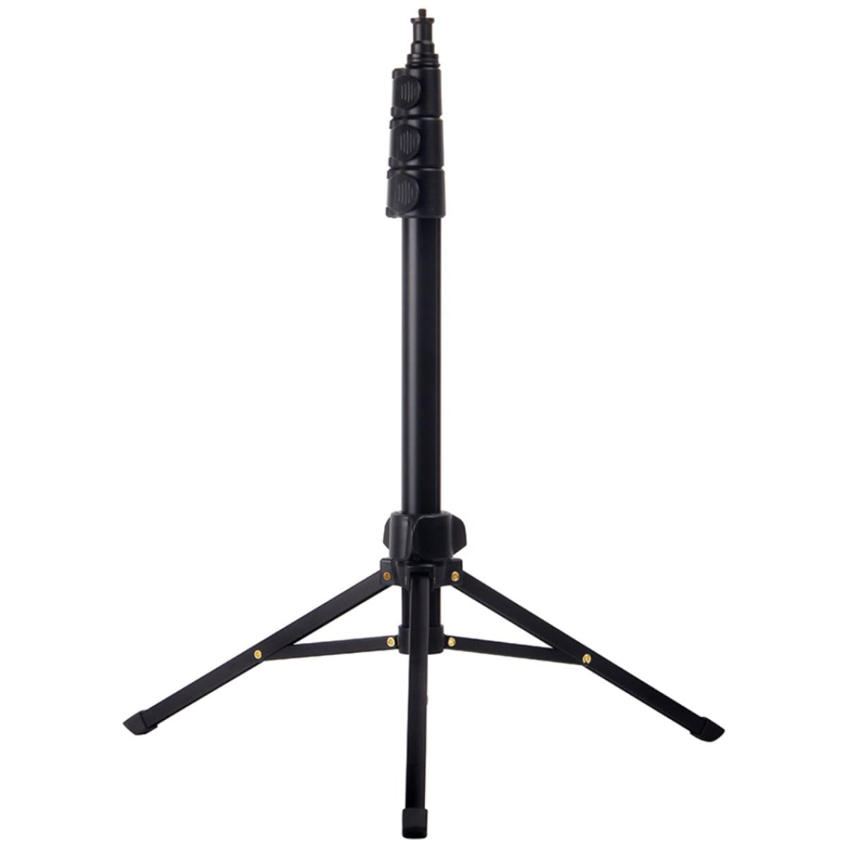 Jmary Mt 43 Tripod Stand For Softbox Ring Lights And Mobile Phones 1.33m Black - CompuMe