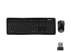 Meetion wireless keyboard and mouse combo for computer setup