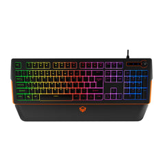 MeeTion MT-K9520 RGB Magnetic Wrist Rest Keyboard for Gaming
