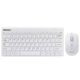 Meetion MINI4000 2.4GHz Wireless Mouse & Keyboard Combo - White with gaming keyboard
