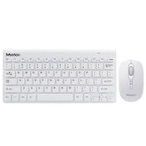 Meetion MINI4000 2.4GHz Wireless Mouse & Keyboard Combo - White with gaming keyboard
