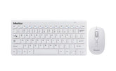 Meetion MINI4000 2.4ghz Wireless Mouse & Keyboard Combo White with gaming keyboard
