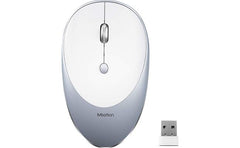 Meetion Mt R600 2.4g Slim Rechargeable Silent Wireless Mouse Silver