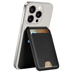 Wiwu Mw 005 Mag Wallet Fm Apple Certified Slim & Magnetic Funionality Conne To Find My Phone App Find Your Wallet Black - CompuMe