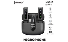 Jmary Mw 17 2.4g Type C Wireless Two Microphones For Mobile