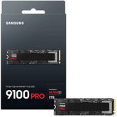Samsung 9100 PRO 1TB PCIe 5.0 NVMe M.2 SSD-Sequential Read/Write (14700/13300 MB/s) | MZ-VAP1T0B/AM |