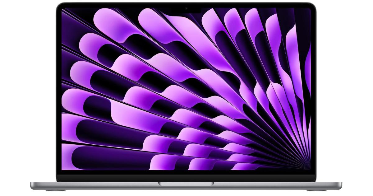 Apple MacBook Air 13" Apple M3 chip with 8-core CPU and 10-core GPU 8GB RAM 512GB SSD Liquid Retina Display - Space Grey