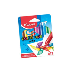 Maped Wax crayons Color’Peps 12