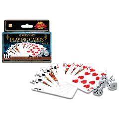 AMBASSADOR CLASSIC GAMES 2 DECKS PLAYING CARDS & 5DICE