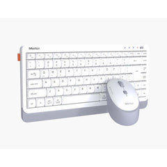 Meetion Mini5000 Silent Dual-Mode Mini Office Wireless keyboard & Mouse Combo -White