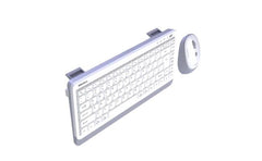 Meetion MINI5000 Silent Dual Mode Mini Office Wireless Keyboard & Mouse Combo White