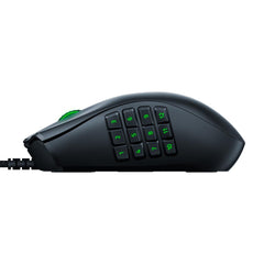 Razer Naga X Ergonomic Mmo Gaming Mouse With 16 Programmable Buttons (optical Mouse Switches, 5g Optical Sensor, Chroma Rgb, Speedflex Cable) Black