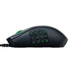 Razer Naga X Ergonomic Mmo Gaming Mouse With 16 Programmable Buttons (optical Mouse Switches, 5g Optical Sensor, Chroma Rgb, Speedflex Cable) Black