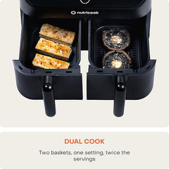 NC-AFD185V NutriCook Duo Air Fryer with 8.5L Vision