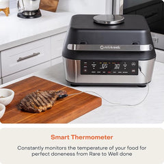 Nutricook NC-AFG960 XL Air Fryer + Indoor Grill – One appliance with 6 functions for healthy cooking